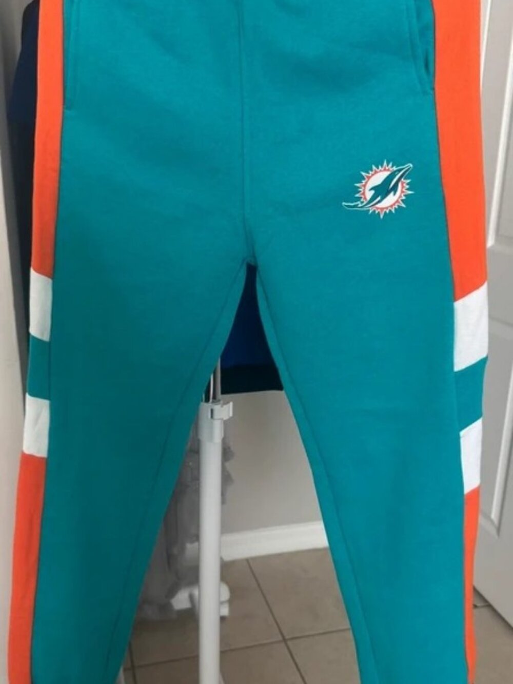 NFL Miami Dolphins Youth Jogger Sweatpants XL (14/16) Teal (R-029)
